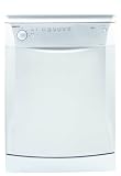 Beko DWD5411W dishwasher, 5 programme, 4 temp, 12 place settings, AAA rated, white