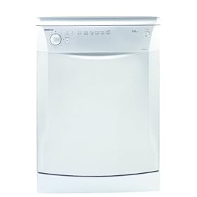 Beko DWD5411W dishwasher, 5 programme, 4 temp, 12 place settings, AAA rated, white