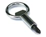 Screwpop 4-in-1 Keychain Tool Chrome with Black Tool Bit