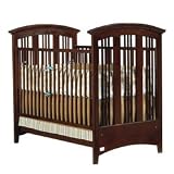 genAmerica Drop Side Crib - Merlot