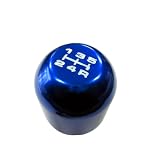 10x1.5mm Thread 5 speed Type-R Shift Knob in Blue Billet Aluminum for Honda Civic Si... by VMS Racing