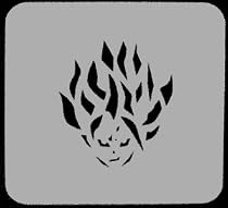 Dragon Ball Z Stencil