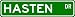 HASTEN Street Sign ~ Personalized Family Lastname Sign ~ Gameroom, Basement, Garage Sign Novelty** ALUMINUM