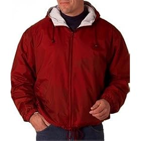 UltraClub - Adult Fleece-Lined Hooded Jacket (8915) by UltraClub