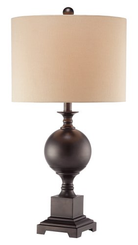 Trophy Bronze Finish Metal Table Lamp