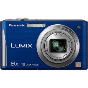 Panasonic DMC-FH25A 16.1MP Digital Camera with 8x Wide Angle Image Stabilized Zoom and 2.7 inch LCD (Blue)