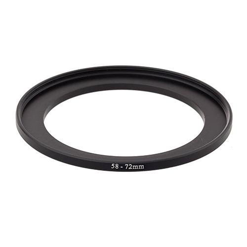 Adorama Step-Up Adapter Ring 58mm Lens to 72mm Filter Size