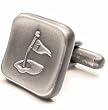 Pewter Golfer's Cufflinks - Other Formal Wear - Cufflinks