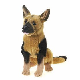 Plush German Shepherd