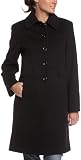 Larry Levine Women's Single Breasted Walker Shirt Collar