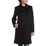 Larry Levine Women's Single Breasted Walker Shirt Collar
