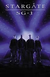 Stargate SG1 - TV Show Poster: Blue Background (Size: 27'' x 40'')