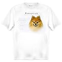 Pomeranian Human Trainer Adult T Shirt