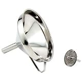 Stainless Steel Funnel and Strainer Set