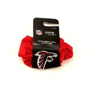 Atlanta Falcons Red Hair Scrunchie - Hair Twist - Ponytail Holder