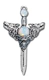Wolverine Moon Alchemy Gothic Wolf Sword Necklace