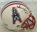 Warren Moon Autographed/Hand Signed Houston Oilers Mini Helmet