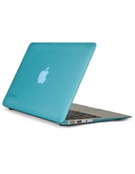 Personal Computer: Speck Products SeeThru Satin Soft Touch, Hard Shell Case for MacBook Air 11-Inch, Peacock Blue (SPK-A2199) - Speck Products