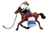 Girl BARREL RACER horse pony Ceiling fan PULL rodeo NEW