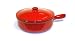 Piral 1.5 Quart Saucepan with Lid, Deep Red