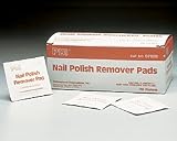 PDI NAIL POLISH REMOVER PADS- 1 Case of 10 Boxes of 100 Packs Each (1000 Packs)