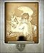 Bedtime Prayer Lithophane Porcelain Curved Night Light