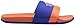 adidas Men's Adilette Team, Blue/Orange/White, 10