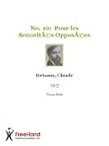No. 10: Pour les Sonorit?s Oppos?es