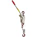 Lug-All 3000-10 Small Frame Cable Ratchet Winch Pulley Hoist, 1-1/2 ton Capacity, 5' / 10' Lifting Height
