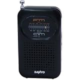 from Sanyo Sanyo RP63BL - AM / FM Pocket Radio - Black (Our ref: RP63BL), Model RP-63