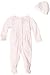 Vitamins Baby Baby-girls Newborn Sweet Little Steps One Piece Sleep and Play with Hat, Pink, New Born