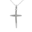 Sterling Silver Simple 3 Dimensional Cross