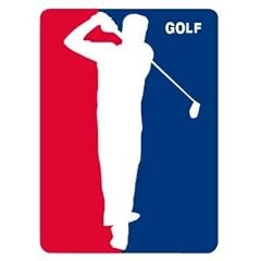 GOLF SPIELER Aufkleber Autoaufkleber 3-farbig