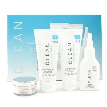 Clean Essential Collection: Dry Shampoo 27g/0.953oz+ Body Lotion 59.1ml/2oz+ Showel Gel 59 Preisvergleich