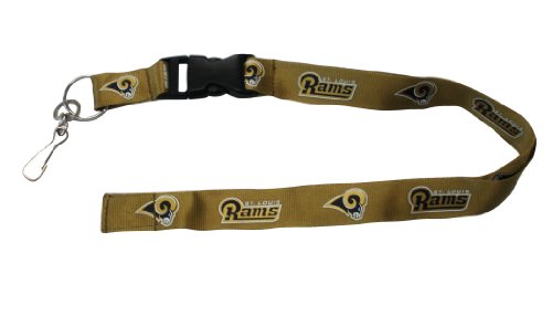 NFL St. Louis Rams Lanyard, Gold