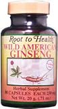 HSU'S GINSENG ENTERPRISES Wild AM Ginseng 80 caps