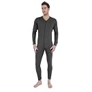 FLOSO® Mens Thermal Underwear All In One Union Suit