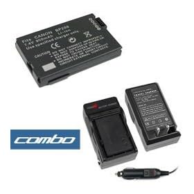 AC CHARGER for CANON Optura HV10 +BP-208 BP-315 BATTERY by