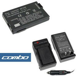 AC CHARGER for CANON Optura HV10 +BP-208 BP-315 BATTERY