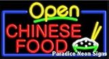 Open Chinese Food Neon Sign