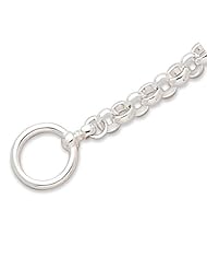 16"" x 6mm Toggle Closure Rolo Chain Necklace