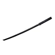 Black Wood Practice Katana (fls)