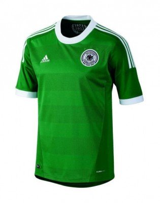 Adidas DFB Deutschland Away Kinder Trikot EM 2012 core green-white – 176