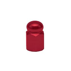 Trik Topz Alloy Valve Caps pr. Red