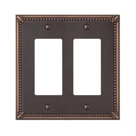 Jackson Deerfield #3027AZ Imp Bronze 2Rock/GFI Plate