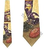 MINNESOTA VIKINGS NFL 100% Silk Ties
