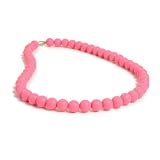 Chewbeads Jane Necklace - Punchy Pink