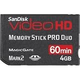 SanDisk 4GB Video HD Memory Stick PRO Duo
