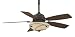 Fanimation HF6200BZ Hubbardton Forge Leaf Ceiling Fan, Bronze Finish, 5 Coffee Blades...