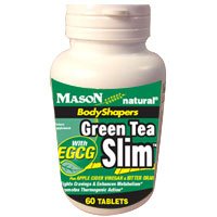 Mason Green Tea Slim Tablets, Dietary Supplement, 60 Ea
